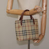 Secondhand Burberry Top Handle Tote Haymarket