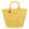 Chanel CC No.5 Shopping Tote Perforated Patent