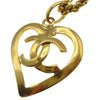 Secondhand Chanel CC Heart Pendant
