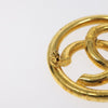 Chanel CC Brooch Metal