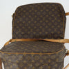 Louis Vuitton Saumur Handbag Monogram Canvas
