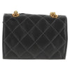 Chanel Vintage Camellia Flap Bag Satin
