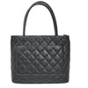 Chanel Medallion Tote Quilted Caviar