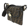 Fendi Chef Zip Crossbody Bag Zucca Canvas