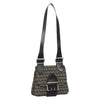 Fendi Buckle Flap Shoulder Bag Zucchino canvas