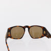 Secondhand Chanel Camélia sunglasses Brown Plastic Accessories