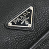 Prada Front Pocket Messenger Bag Leather