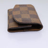 Secondhand Louis Vuitton Cufflinks Case Damier