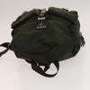 Secondhand Prada Vela Double Front Pocket Backpack Tessuto with Saffiano
