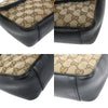 Gucci GG Marmont Flap Bag Diagonal Quilted GG Canvas with Leather