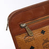 Secondhand MCM Visetos pouch Brown Canvas Accessories