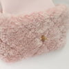 Chanel shearling pink shearling