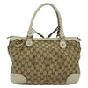 Gucci Sukey Top Handle Satchel GG Canvas with Leather