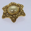 Chanel Baroque CC Brooch Metal