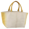 Bottega Veneta Braided Handle Open Tote Bag Canvas with Leather