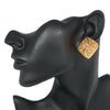 Secondhand Chanel Vintage Earring Gold Plated Jewelry