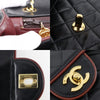 Chanel Vintage Classic Single Flap Bag Stitched Lambskin