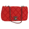 Chanel Diamond Stitch Chain Flap Bag Quilted Iridescent Calfskin