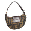 Fendi Vintage Croissant Bag Zucca Canvas