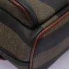 Fendi Pequin Front Pocket Backpack Coated Canvas