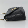 Chanel Vintage CC Mini chain Shoulder Bag Leather