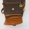 Celine Vintage Macadam Backpack Canvas and Leather