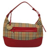 Secondhand Burberry Nova Check Handbag Nova Check Canvas and
