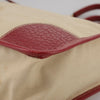 Secondhand Prada Vintage Tote Beige Canvas Accessories