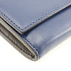 Secondhand Fendi Peekaboo Wallet Navy Leather Accessories