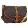 Louis Vuitton Saumur Handbag Monogram Canvas