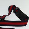 Secondhand Gucci Web Strap Front Zip Messenger Bag GG