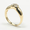 Tiffany & Co. Heart Band Ring 18K Yellow Gold with Diamonds