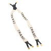 Chanel Logo Suspenders Canvas