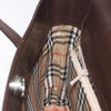 Secondhand Burberry Nova Handbag Brown Leather Bags