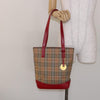Secondhand Burberry Nova Check Tote canvas check pattern