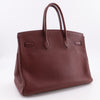 Hermes Birkin Handbag Red Crinoline Taurillon Clémence