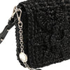 Miu Miu Crystal Clutch Crochet Raffia