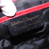 Salvatore Ferragamo Gancini Flap Drawstring Backpack Leather