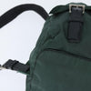 Secondhand Prada Vela Double Front Pocket Backpack Tessuto with Saffiano