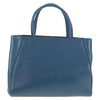 Secondhand Fendi 2Jours Bag Blue Leather Bags