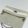 Secondhand Chanel Mademoiselle Lock Chain Flap Bag Grosgrain