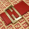 Fendi Vintage Flap Crossbody Bag Zucchino Coated Canvas