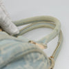 Secondhand Fendi Boston Bag Blue Denim Jeans Bags