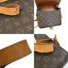 Louis Vuitton Cartouchiere Handbag Monogram Canvas
