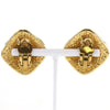 Chanel Vintage CC Clip-On Earrings Metal