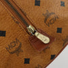 Secondhand MCM Visetos logogramme Handbag Canvas and