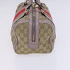 Secondhand Gucci Vintage Web Boston Bag GG