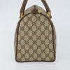 Gucci Vintage Duffle Bag GG Coated Canvas