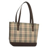 Secondhand Burberry Nova Check Tote canvas check pattern