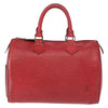 Louis Vuitton Speedy Handbag Epi Leather